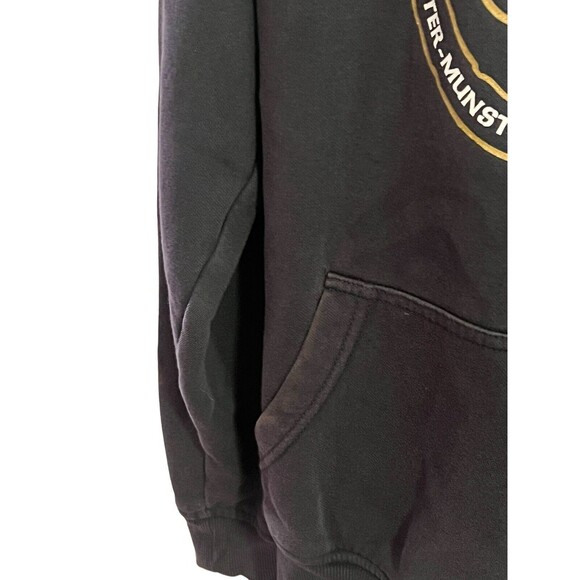 Ireland Hoodie Blue Shield Crest Logo Graphic Lansdowne Sweatshirt Eire Large - Picture 4 of 8